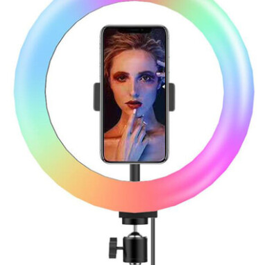 טבעת תאורה צבעונית RGB LED 1